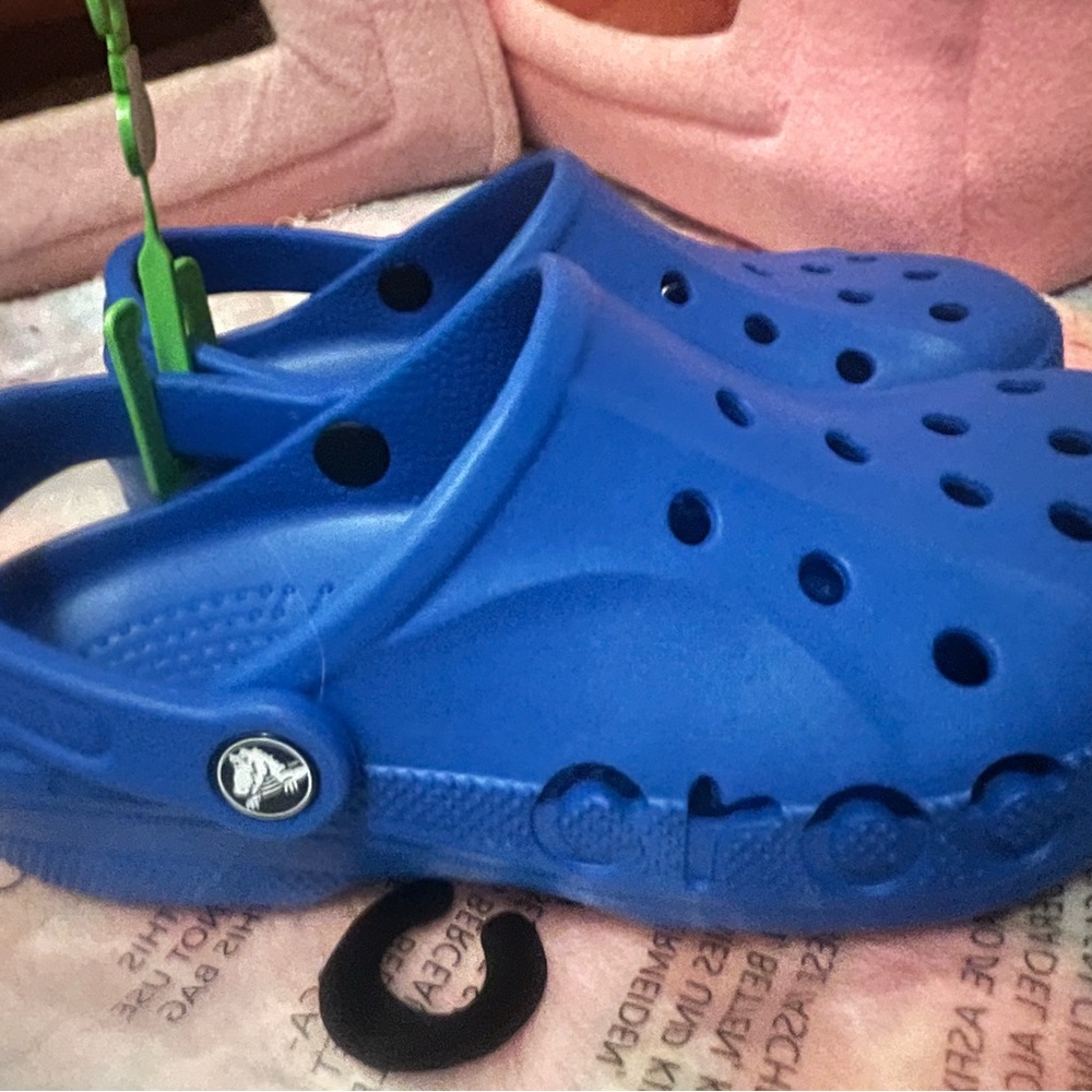Crocs Bright Cobalt Blue Baya Clogs BNWT